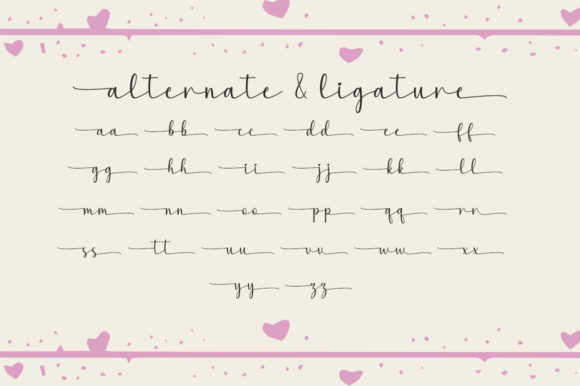 Dear Darling Font - Preview 6