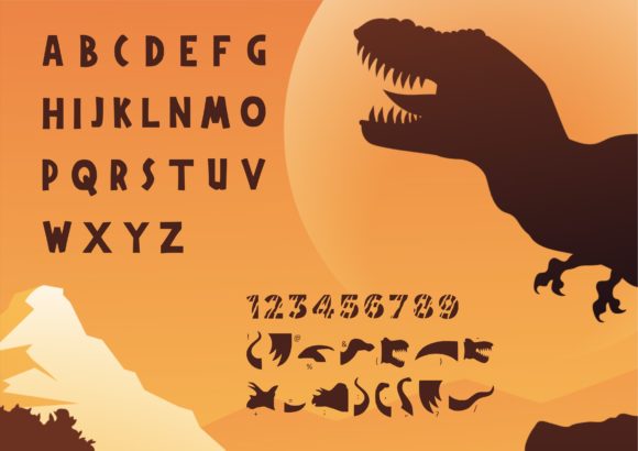 Dino Nodi Font - Preview 1