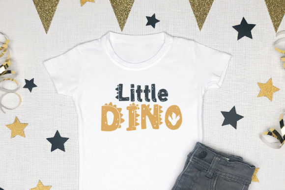 Dinomite Font PNG with transparent background - Preview 3