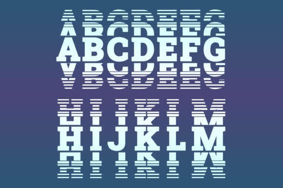 Faded Font - Preview 1