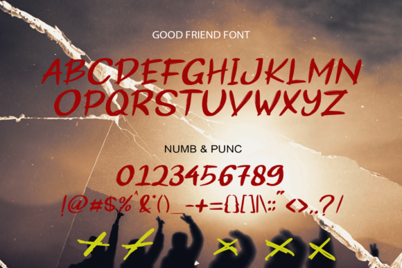 Good Friend Font - Preview 1