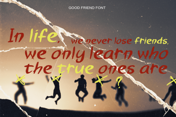 Good Friend Font - Preview 2