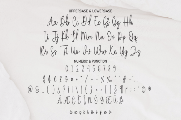 Handshow Font - Preview 6