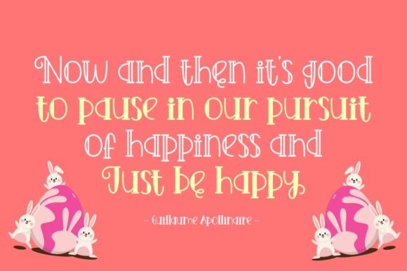 Jack Bunny Font PNG with transparent background - Preview 3