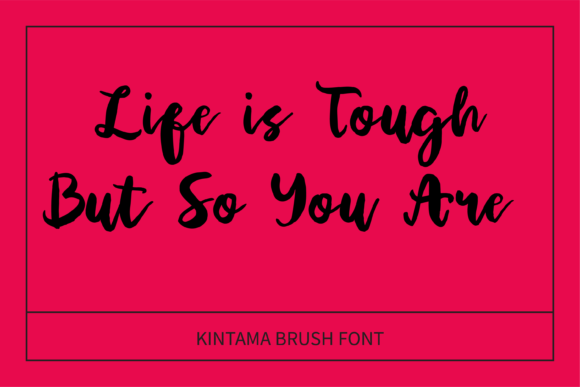 Kintama Font - Preview 1