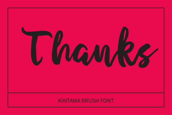 Kintama Font - Preview 4