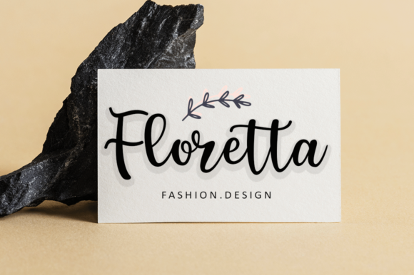 Listin Script Font font preview - 1
