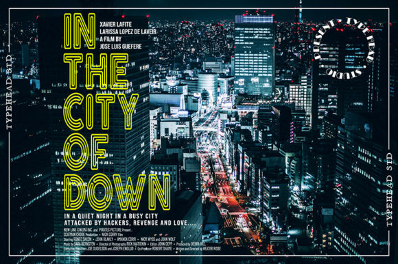 Neon Quebec Font PNG with transparent background - Preview 6