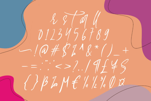 Nostra Castello Font PNG with transparent background - Preview 5