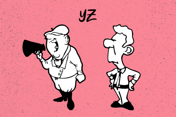 People Cartoon Font PNG with transparent background - Preview 4