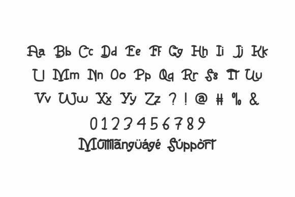 Playground Kids Font PNG with transparent background - Preview 2