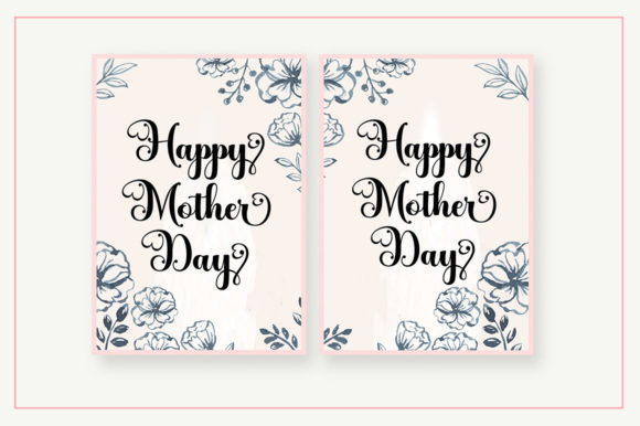 Rafting Script Font PNG with transparent background - Preview 3