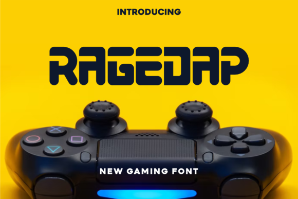 Ragedap Font PNG with transparent background - Preview 4