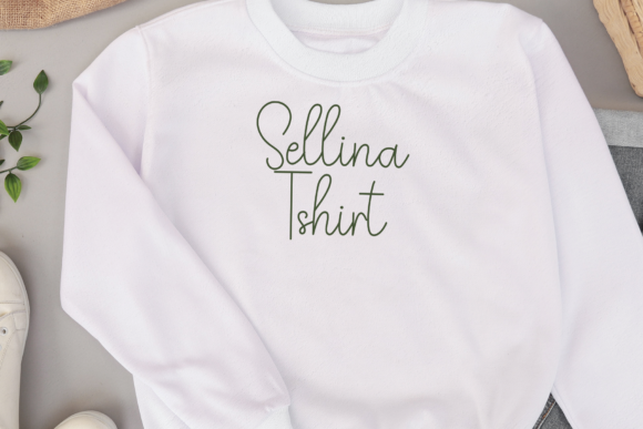 Sagatha Signature Font PNG with transparent background - Preview 1