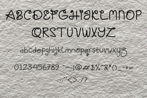 Samawa Font PNG with transparent background - Preview 2