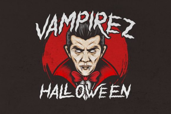 Shaky Halloween Font PNG with transparent background - Preview 1
