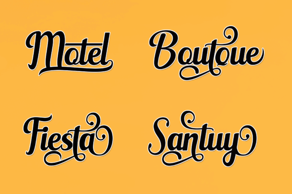 Sintia Sattia Font PNG with transparent background - Preview 6