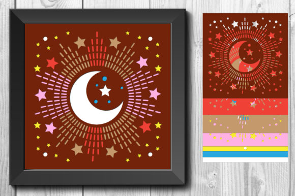 Paper Cut Happy Birthday Shadow Box SVG · Creative Fabrica