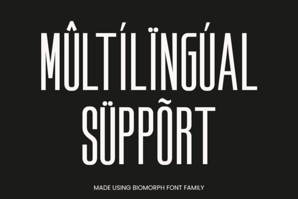 Biomorph Font - Preview 5