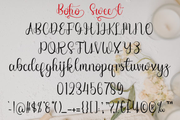 Boho Sweet Font - Preview 4