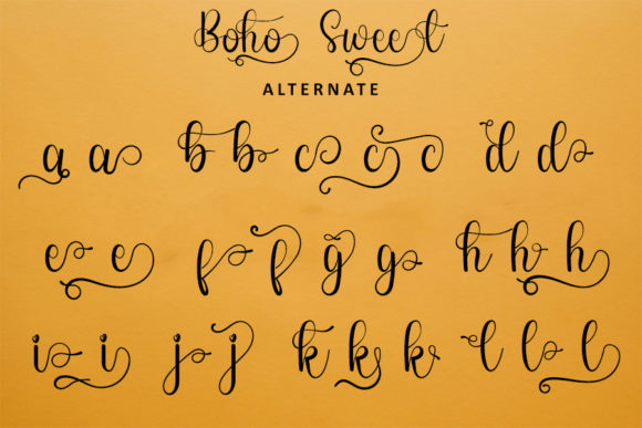 Boho Sweet Font - Preview 5