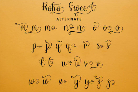 Boho Sweet Font - Preview 6