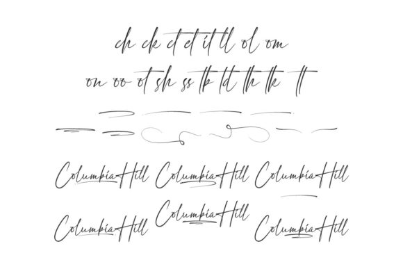 Columbia Hill Font - Preview 6