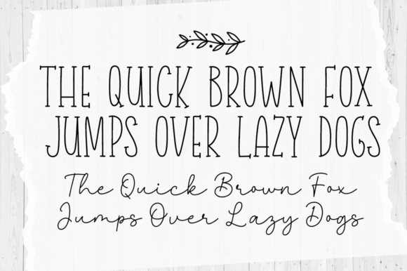 Family Farmhouse Font - Preview 2