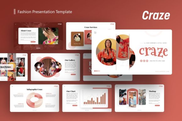 Preview of Fashion Presentation - Craze fashion presentation template