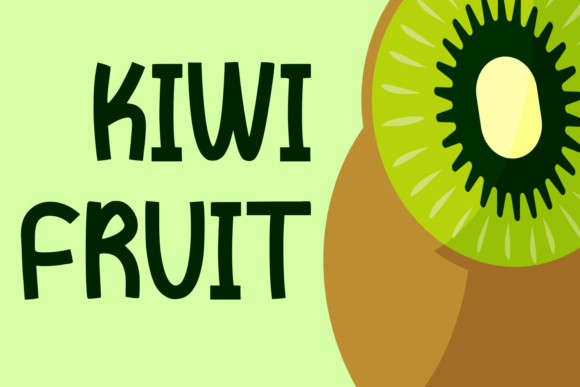 Funny Orange Font - Preview 1