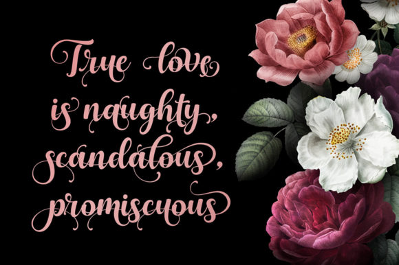Gloria Beauty Font - Preview 2