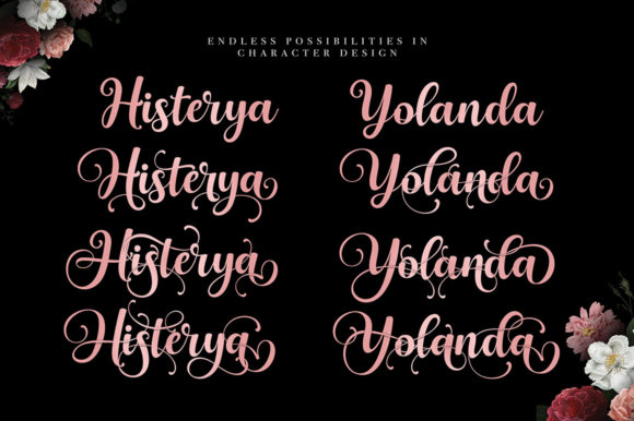 Gloria Beauty Font - Preview 4
