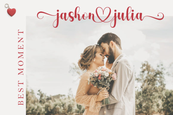 Hey Julia Font PNG with transparent background - Preview 1