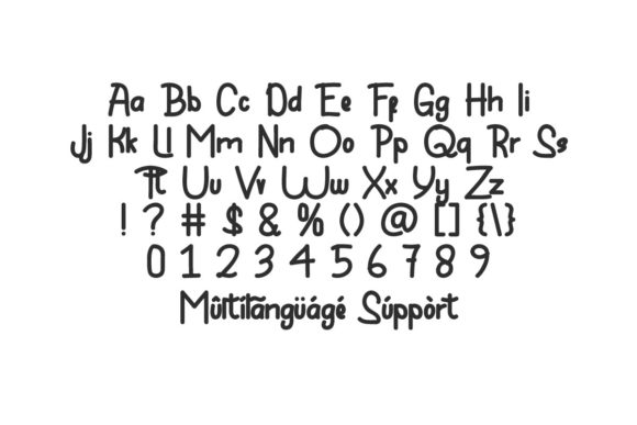 King Fruit Font font preview - 2