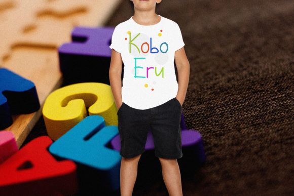 Koboeru Font PNG with transparent background - Preview 3