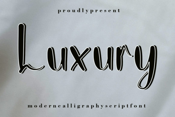 Luxury Font by febi studio preview