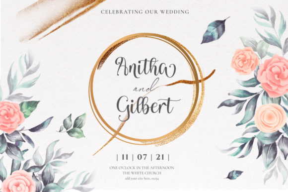 Madisya Script Font PNG with transparent background - Preview 2