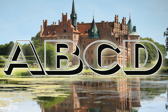 Odense Font PNG with transparent background - Preview 2
