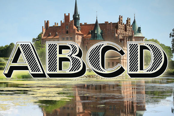 Odense Font PNG with transparent background - Preview 3
