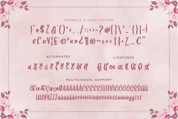Pinasta Font PNG with transparent background - Preview 2