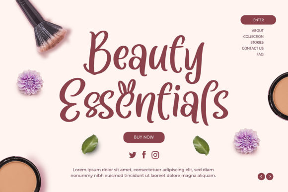 Pinasta Font PNG with transparent background - Preview 4