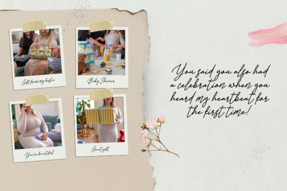 Pregnancy Journey Font PNG with transparent background - Preview 3