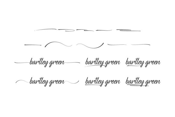 Bartley Green Font - Preview 6