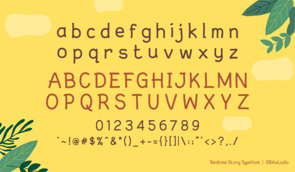Bedtime Story Font - Preview 3