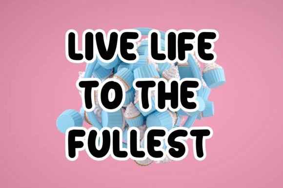 Big Cupcake Font - Preview 1