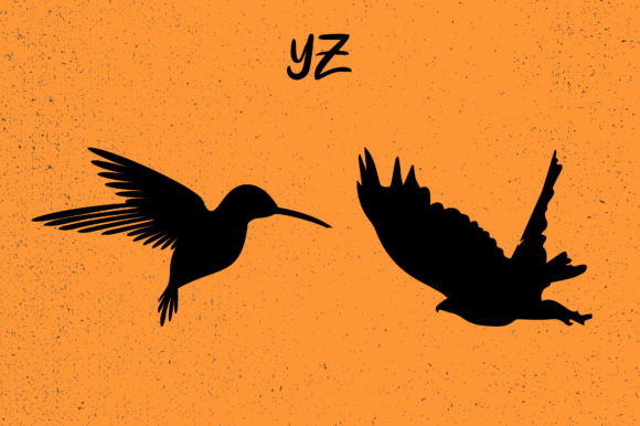 Birds Font - Preview 4