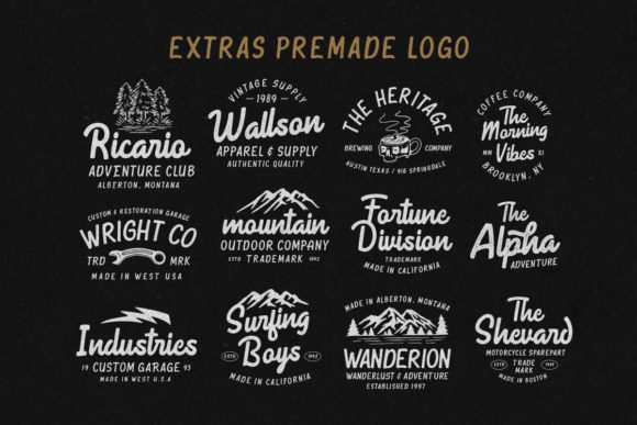 Calmine Duo Font PNG with transparent background - Preview 2