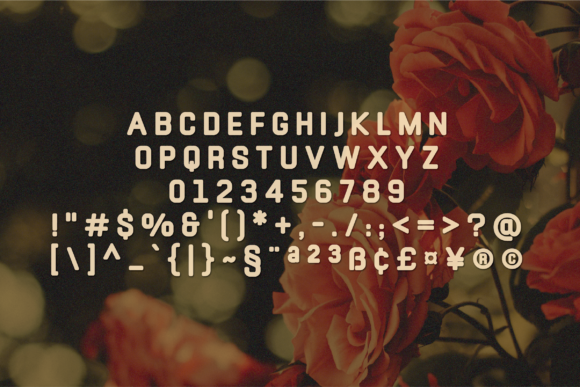 Clomous Font - Preview 1