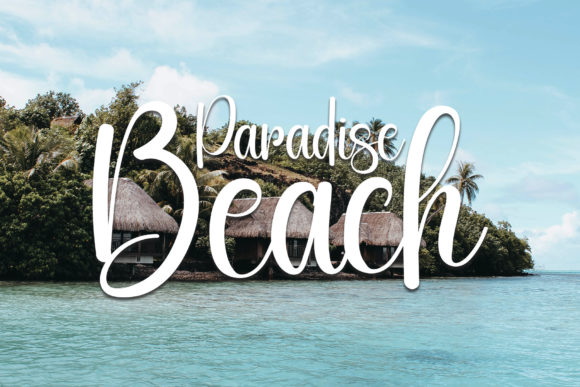 Daily Spring Font PNG with transparent background - Preview 2