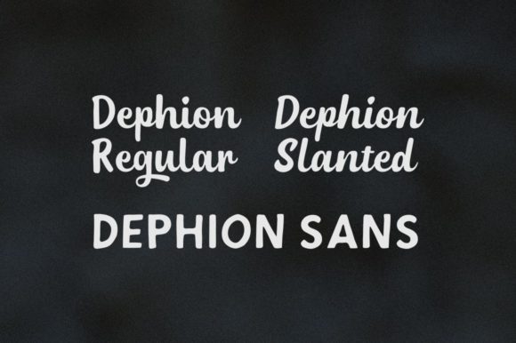 Dephion Font - Preview 5